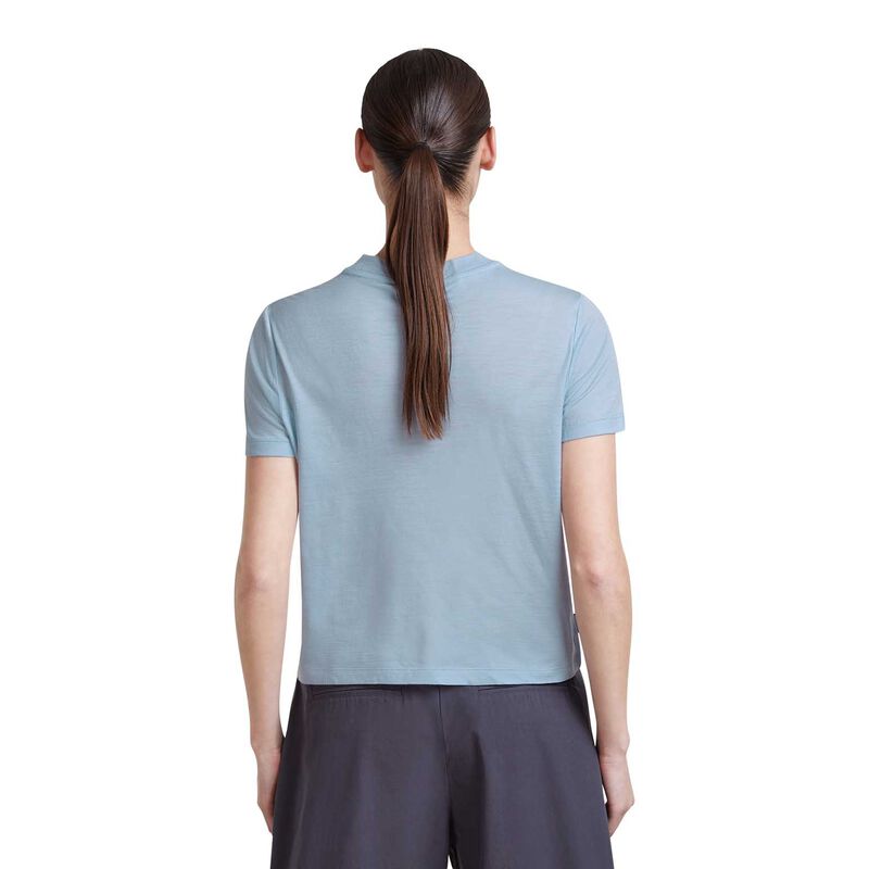 Icebreaker W Merino 150 Tech Lite SS Crop Tee Great Heights image number 1